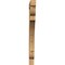 Ekena Millwork Olympic Block Smooth Bracket, Western Red Cedar, 3 1/2"W x 36"D x 44"H BKT04X36X44OLY05SWR - alternate 2